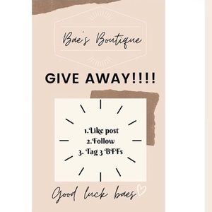 Giveaway‼️‼️